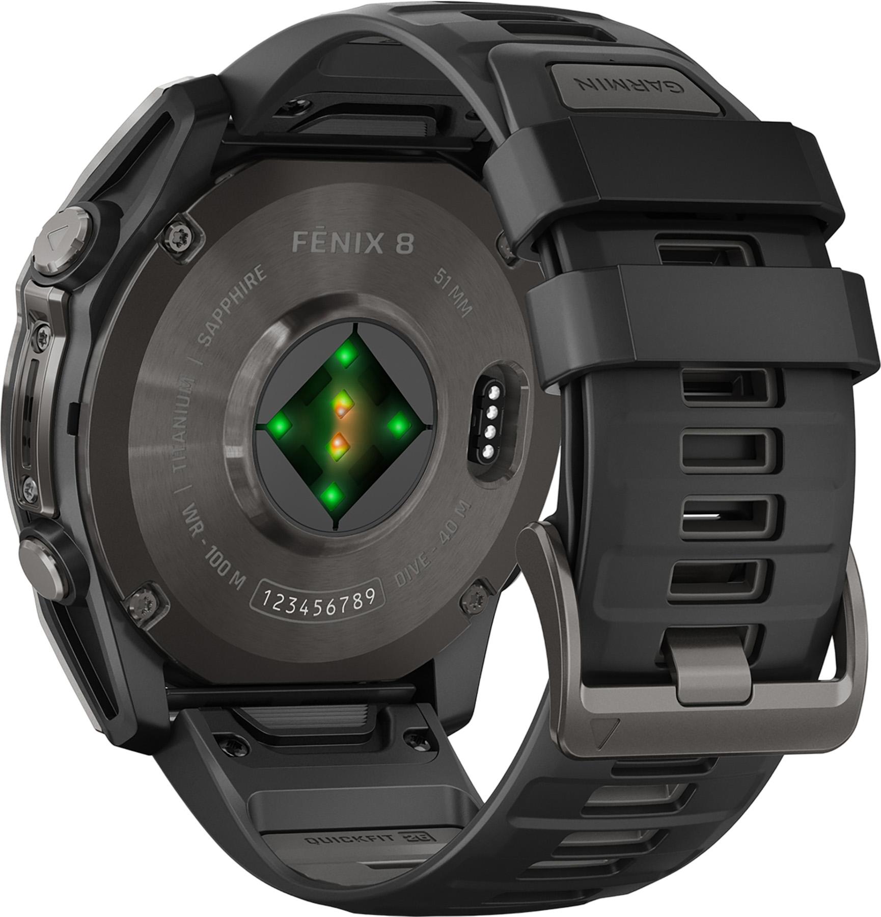 Product gallery image number 2 for product Fenix 8 Amoled Sapphire Watch 51mm