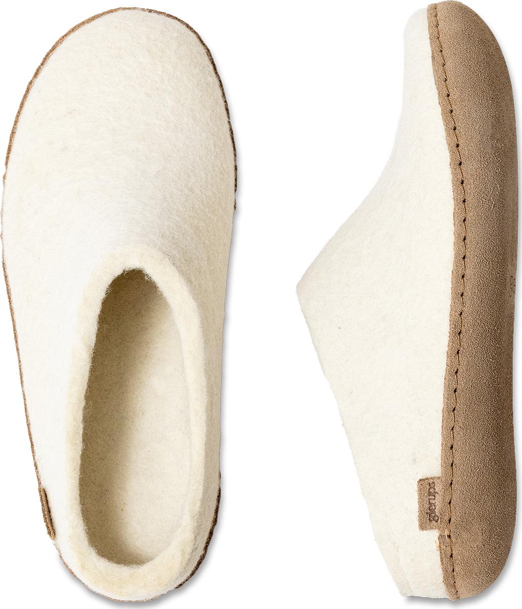 Product gallery image number 2 for product Leather Sole Slippers - Unisex
