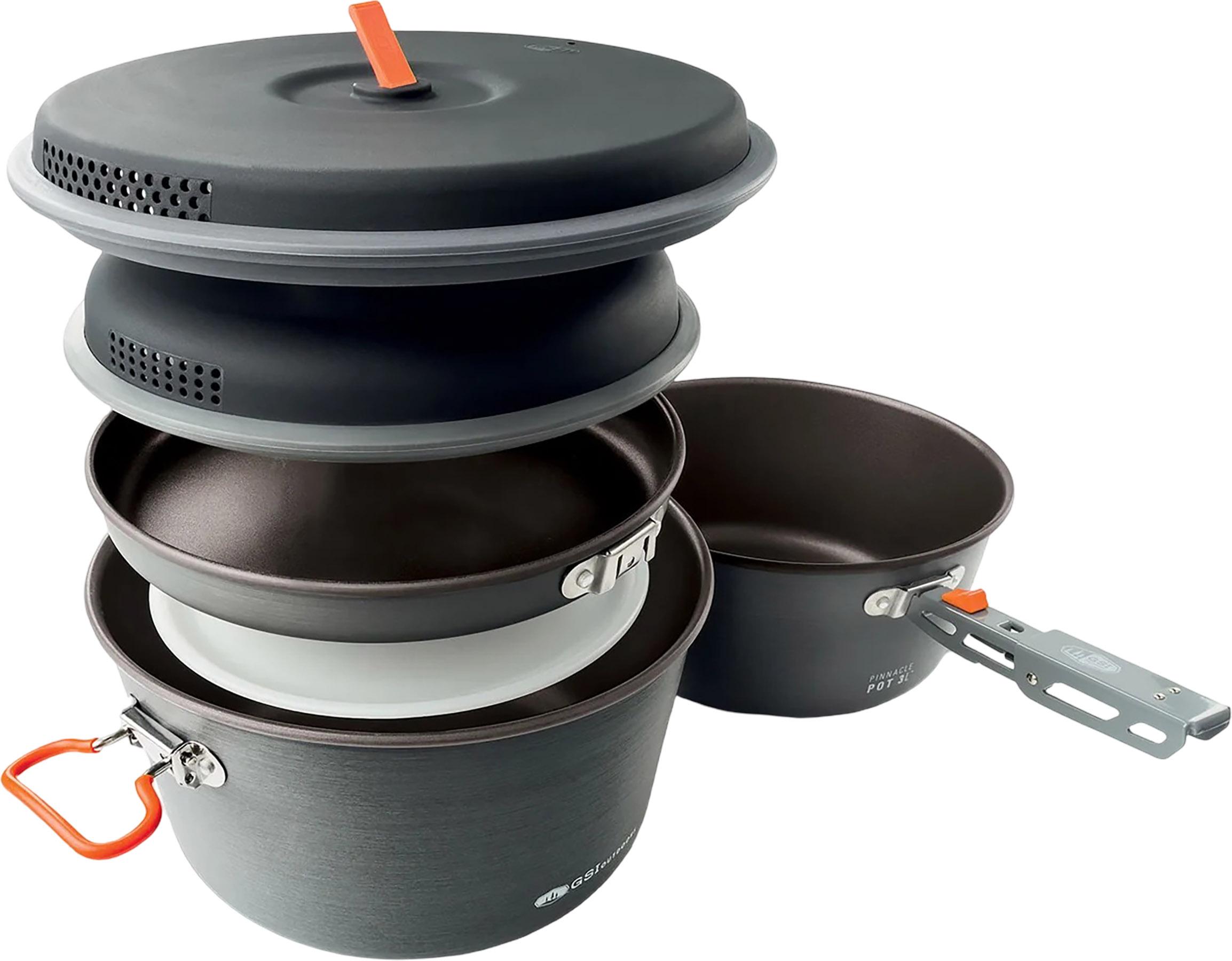 Product image for Pinnacle Ceramic Base Camper Cookset - Large