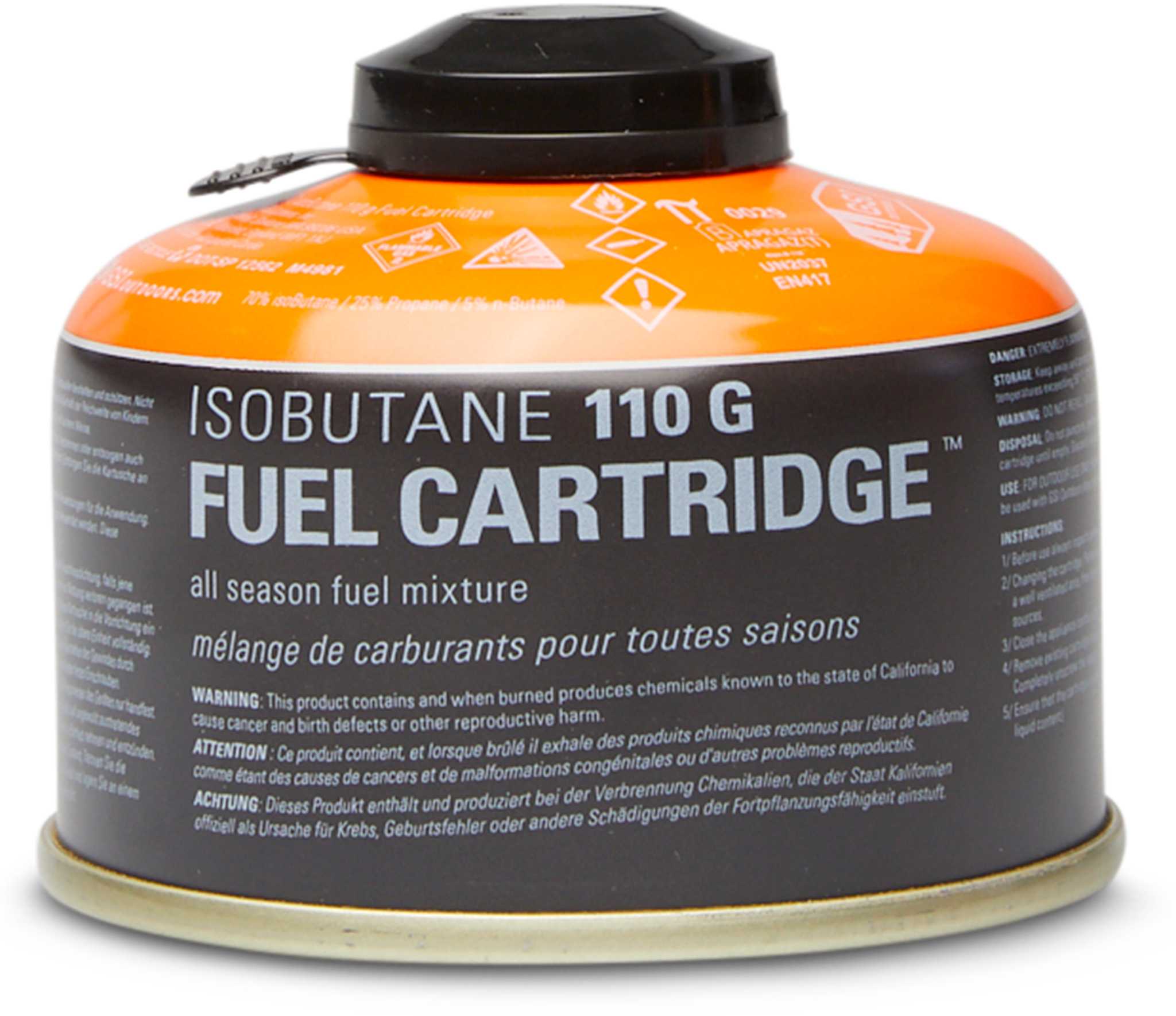 Product image for Isobutane 110 g Fuel Cartridge