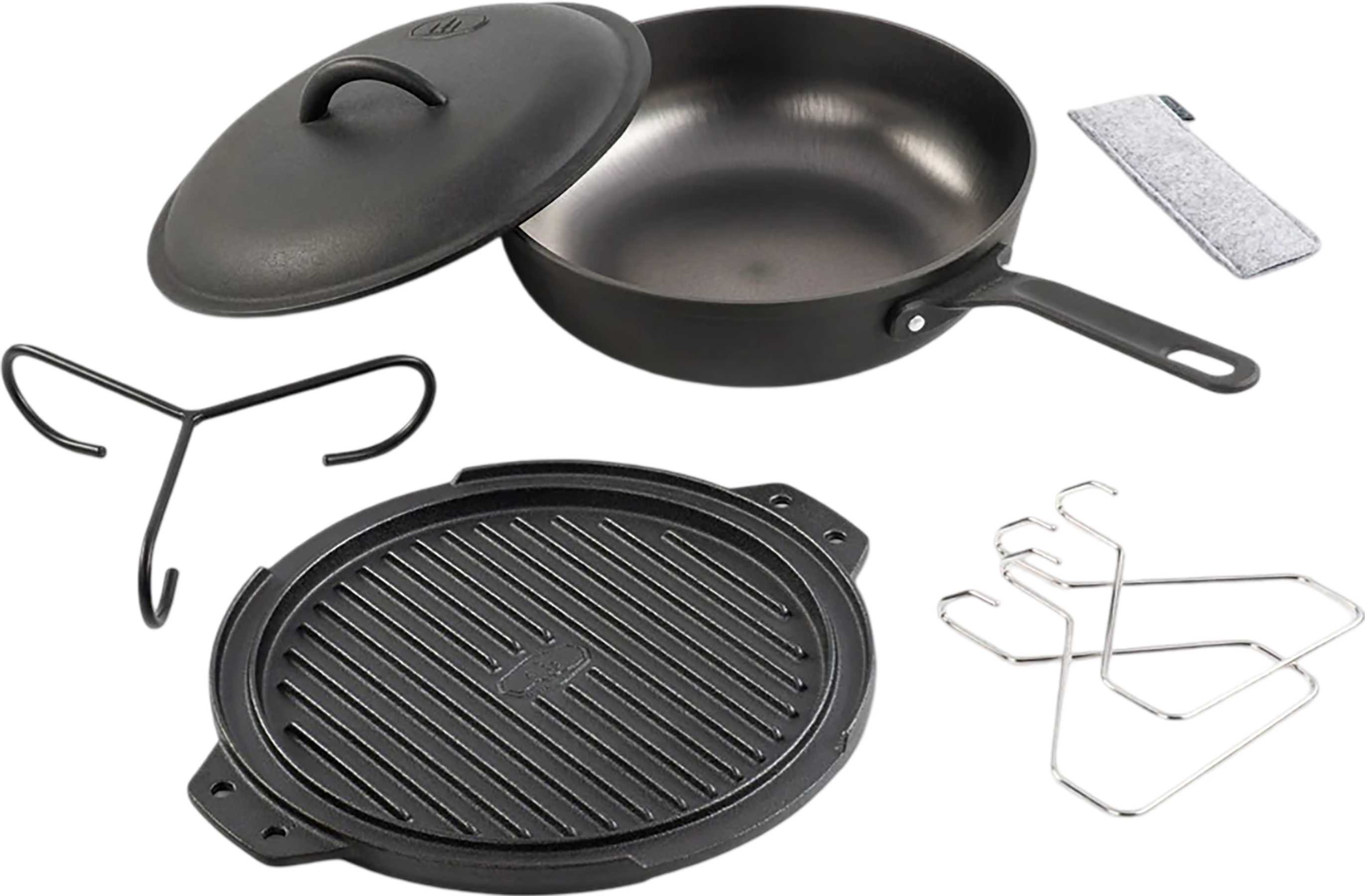 Product image for Guidecast Cast Iron Cookset 10"