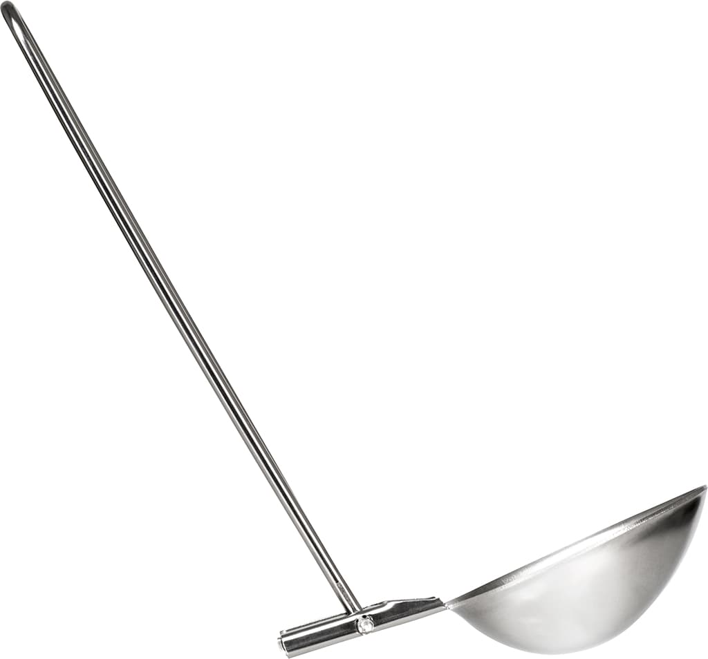 Product gallery image number 4 for product Glacier Stainless Steel Folding Chef Spoon/Ladle