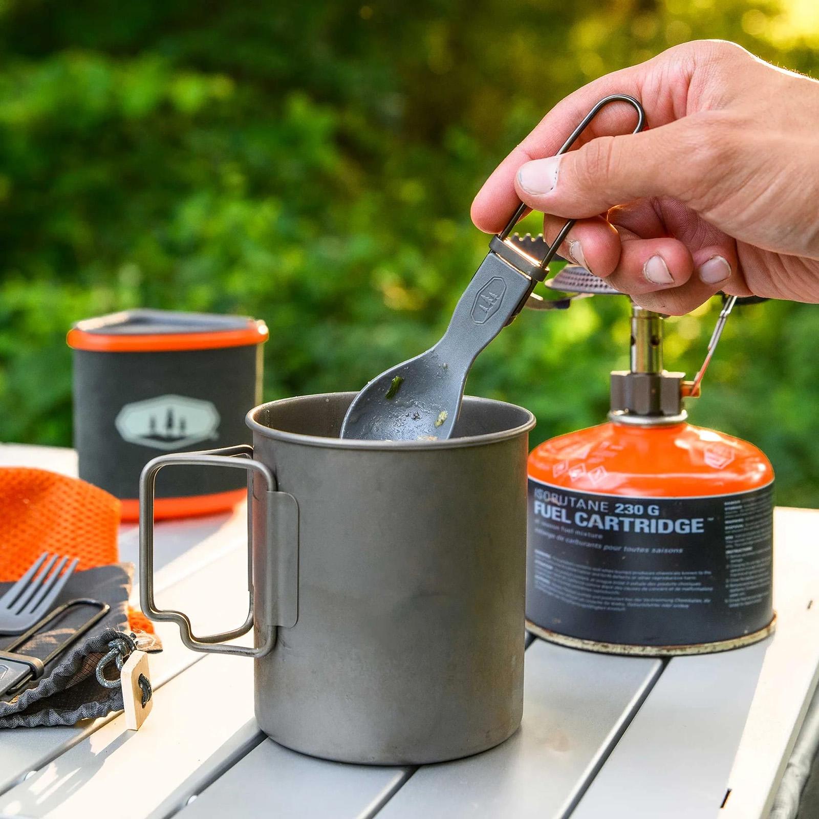 Product gallery image number 3 for product Tekk Trio Folding Cutlery Set