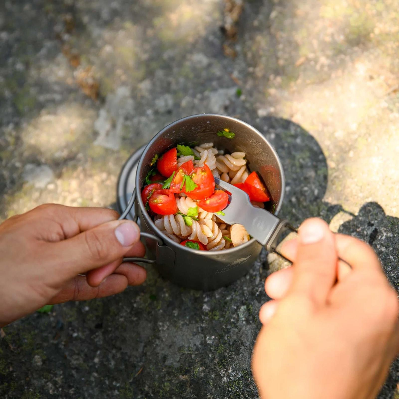 Product gallery image number 4 for product Tekk Trio Folding Cutlery Set