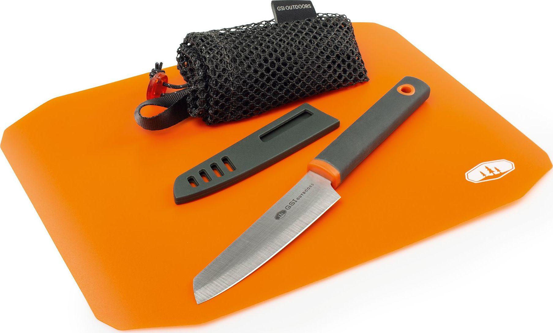 Product gallery image number 1 for product Rollup Cutting Board Knife Set