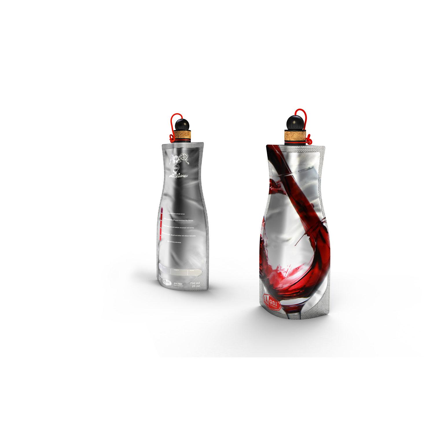 Numéro de l'image de la galerie de produits 2 pour le produit Carafe à vin souple - 750 ml