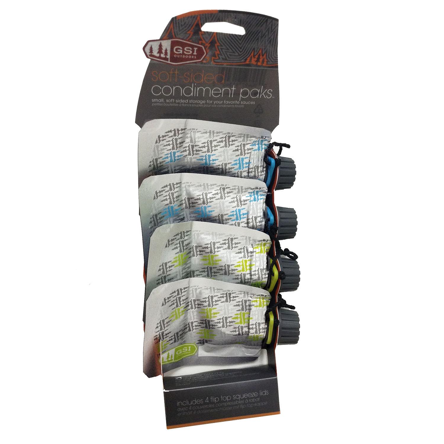 Product gallery image number 1 for product Soft Sided Condiment Bottle Set- 2 fl. oz.