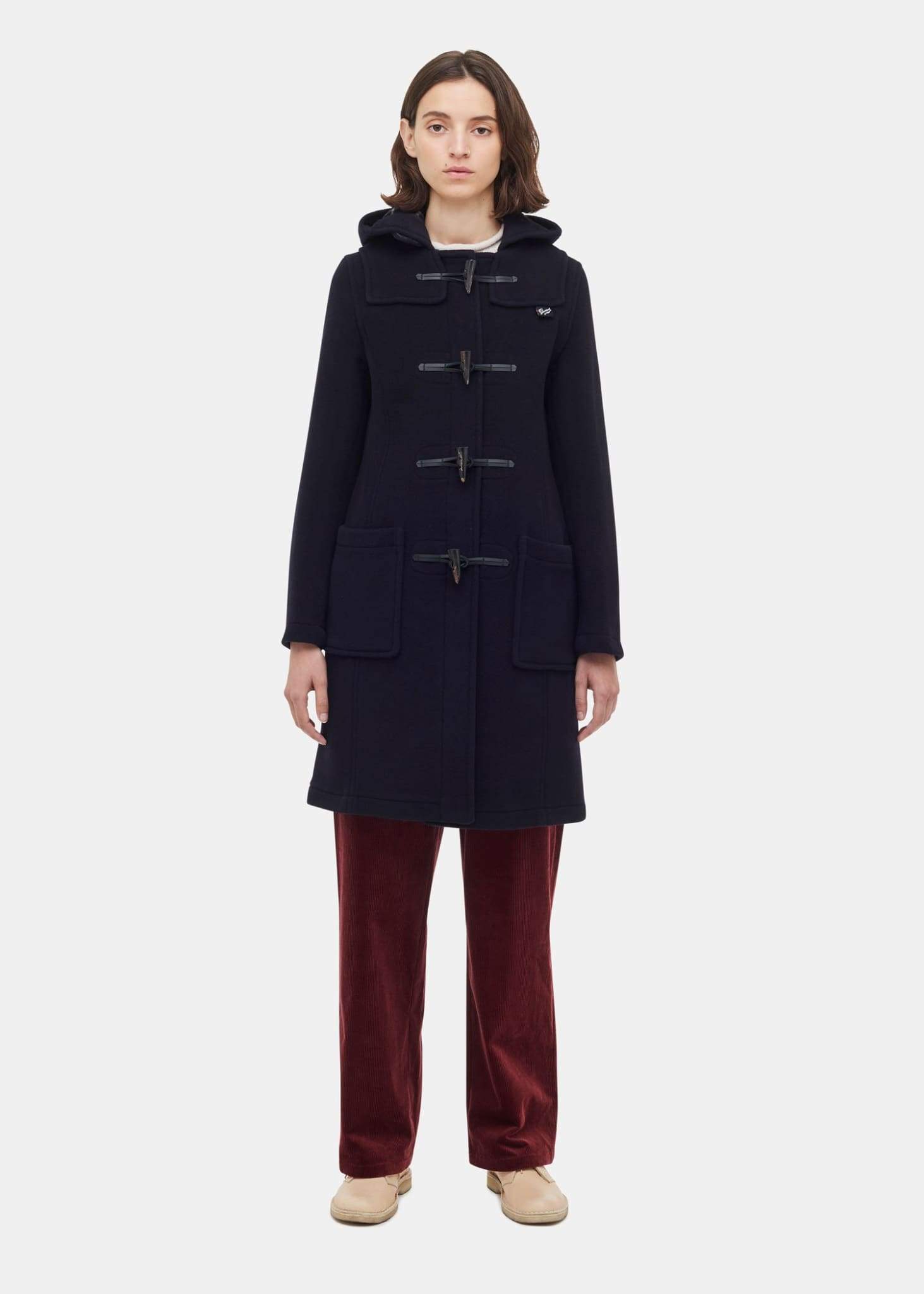 Product gallery image number 1 for product Slim Fit Duffle Coat - Women's