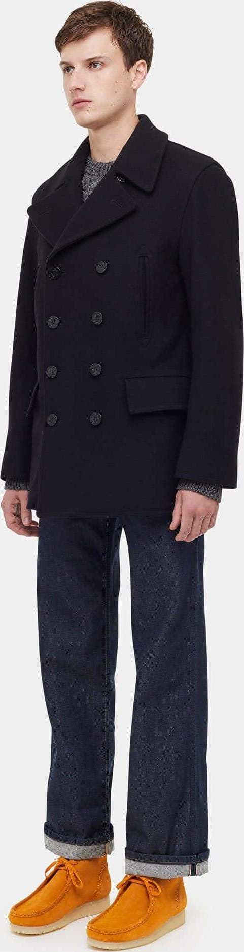 Product gallery image number 5 for product Churchill Reefer Jacket - Men's