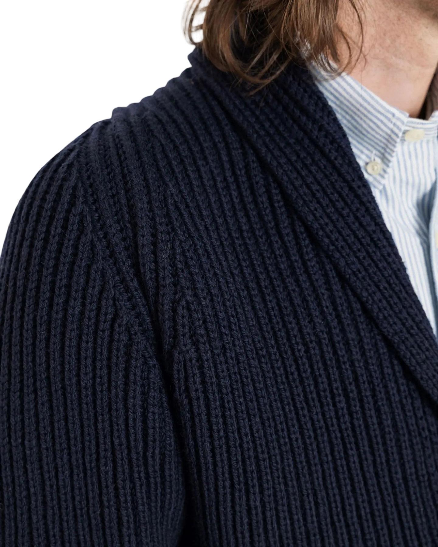 Product gallery image number 4 for product Shawl Collar Cardigan - Men's