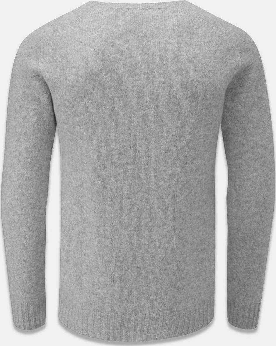Product gallery image number 2 for product Crew Neck Lambswool Jumper - Men's