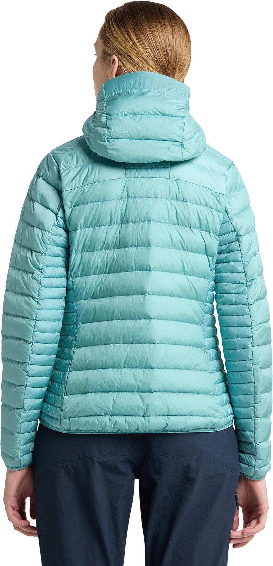 Numéro de l'image de la galerie de produits 4 pour le produit Manteau à capuche en duvet Micro Nordic - Femme