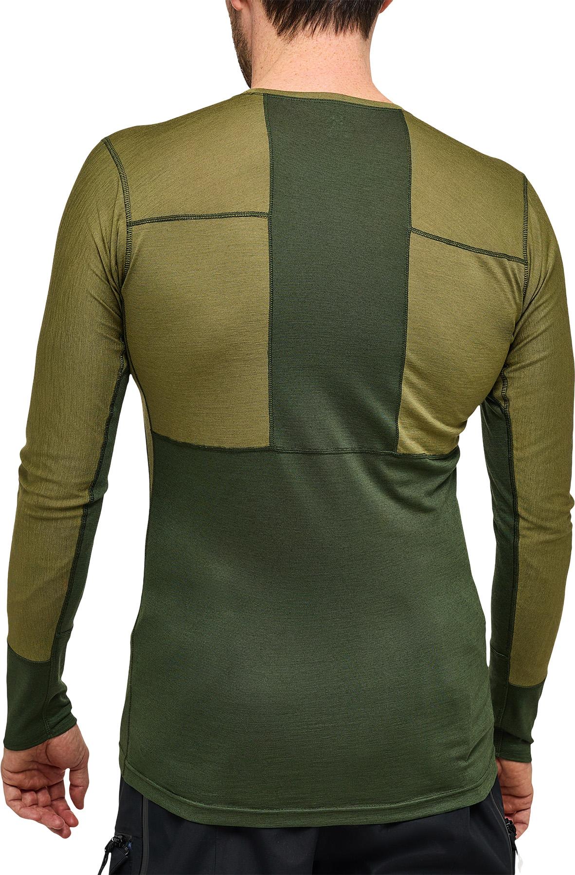 Product gallery image number 3 for product Natural Blend Tech Crew Neck Base Layer Top - Men’s