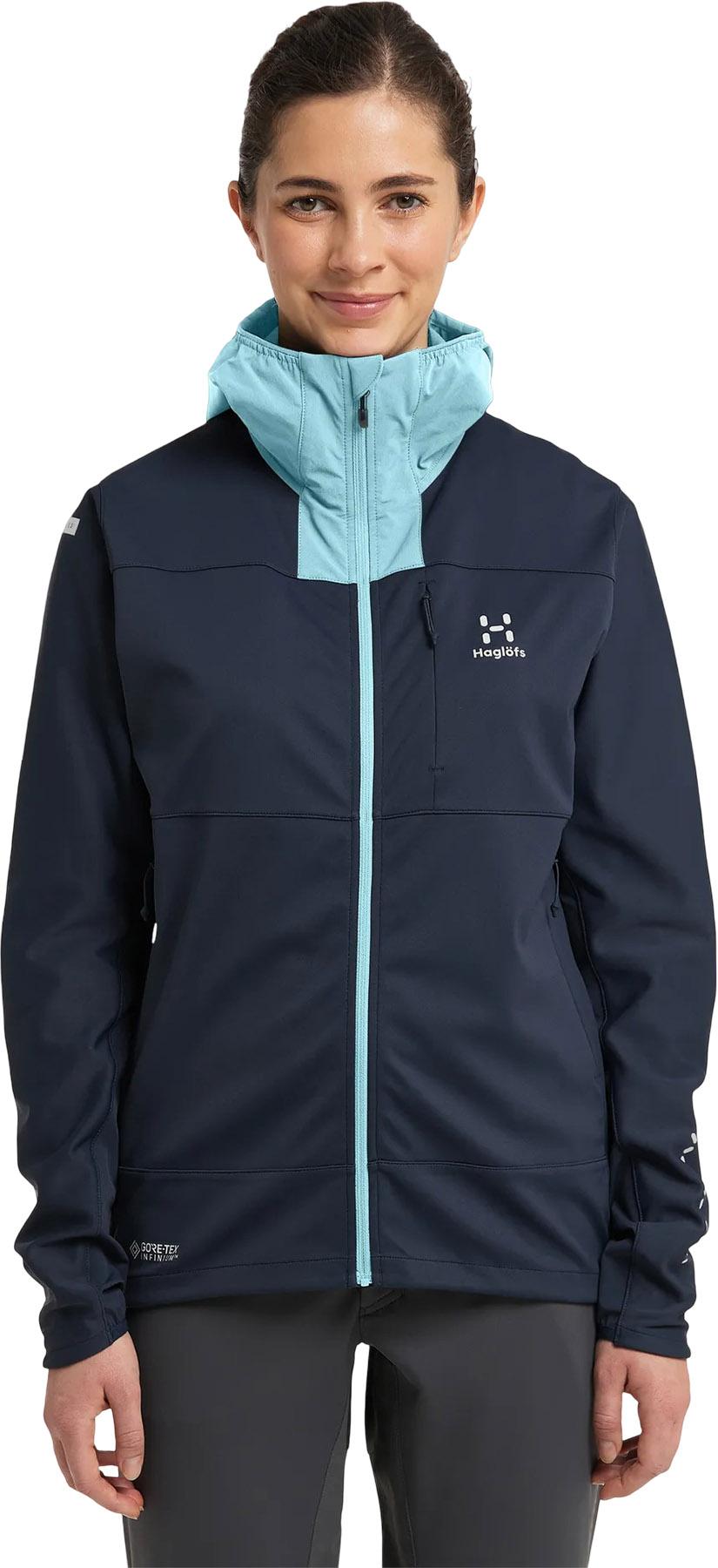 Numéro de l'image de la galerie de produits 2 pour le produit Manteau coquille souple hybride L.I.M - Femme