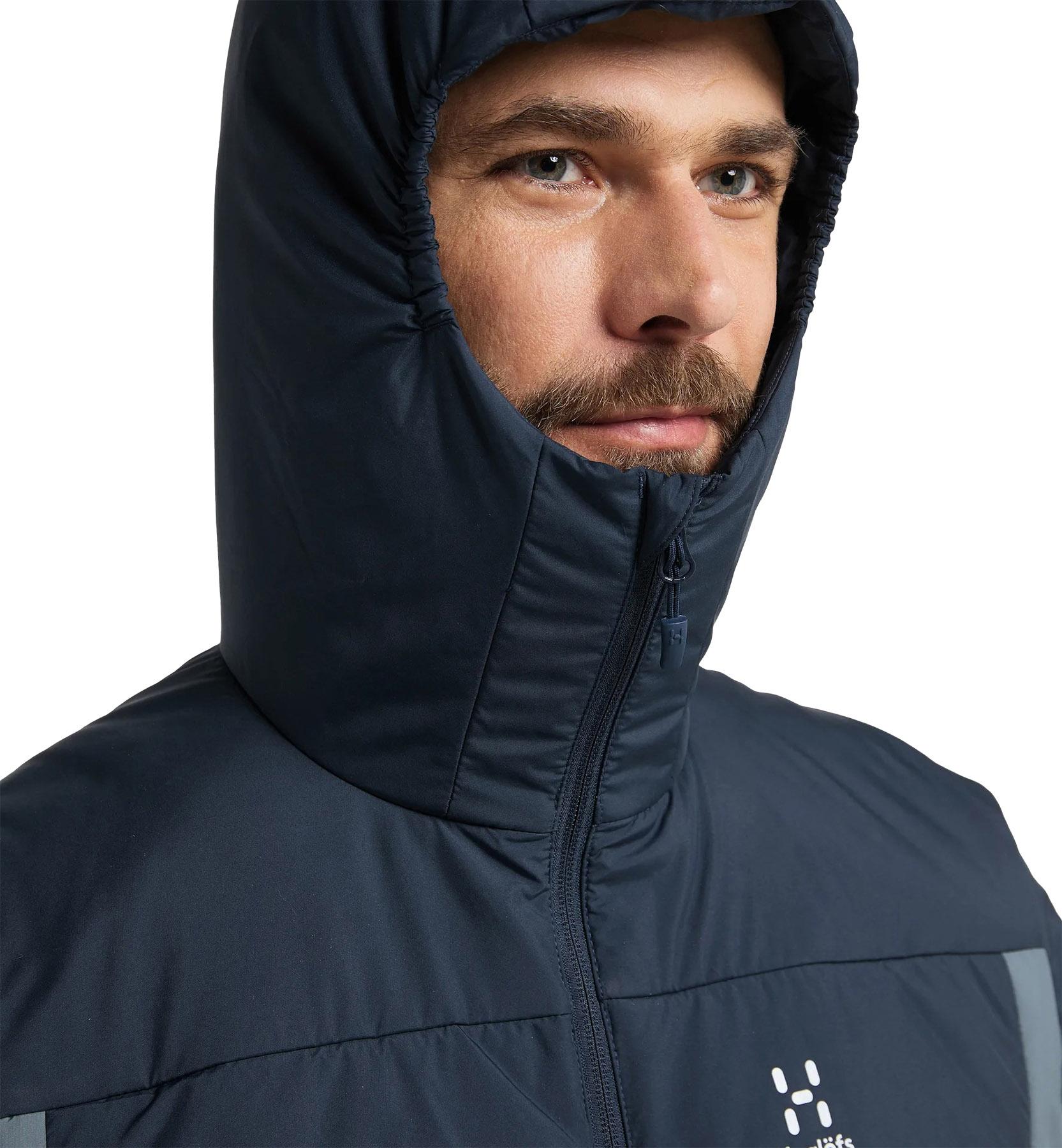 Numéro de l'image de la galerie de produits 4 pour le produit Manteau isolé à capuchon Mimic Silver - Homme