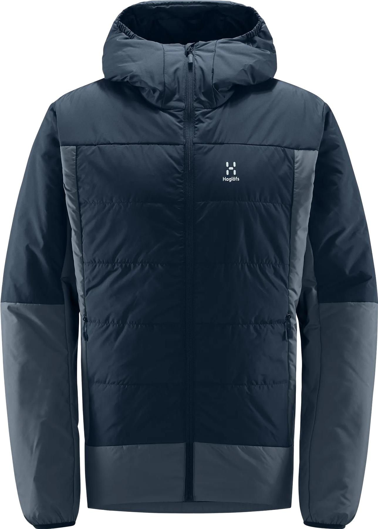 Product gallery image number 1 for product Mimic Silver Insulated Hooded Jacket - Men's