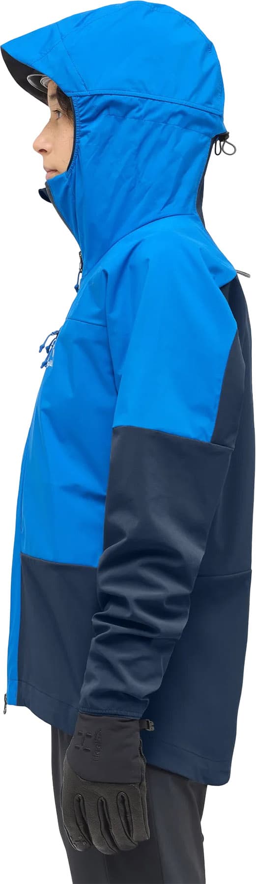 Numéro de l'image de la galerie de produits 2 pour le produit Manteau hybride de randonnée à capuchon L.I.M - Femme