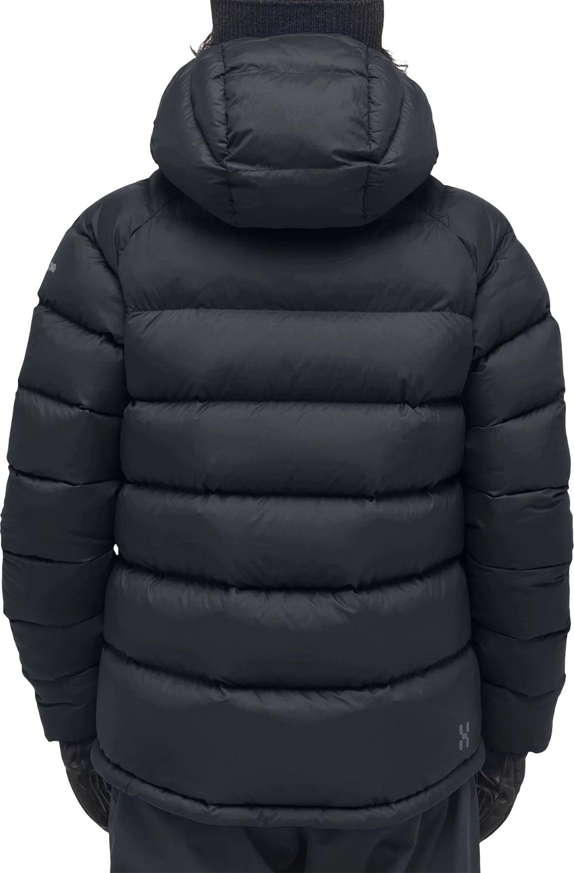 Product gallery image number 3 for product Manteau à capuchon en duvet Rosson - Femme