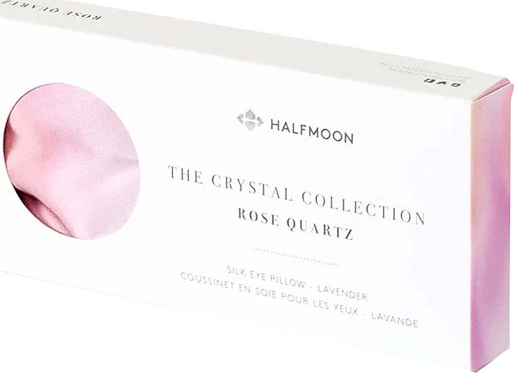 Product gallery image number 2 for product Crystal Collection Silk Eye Pillow