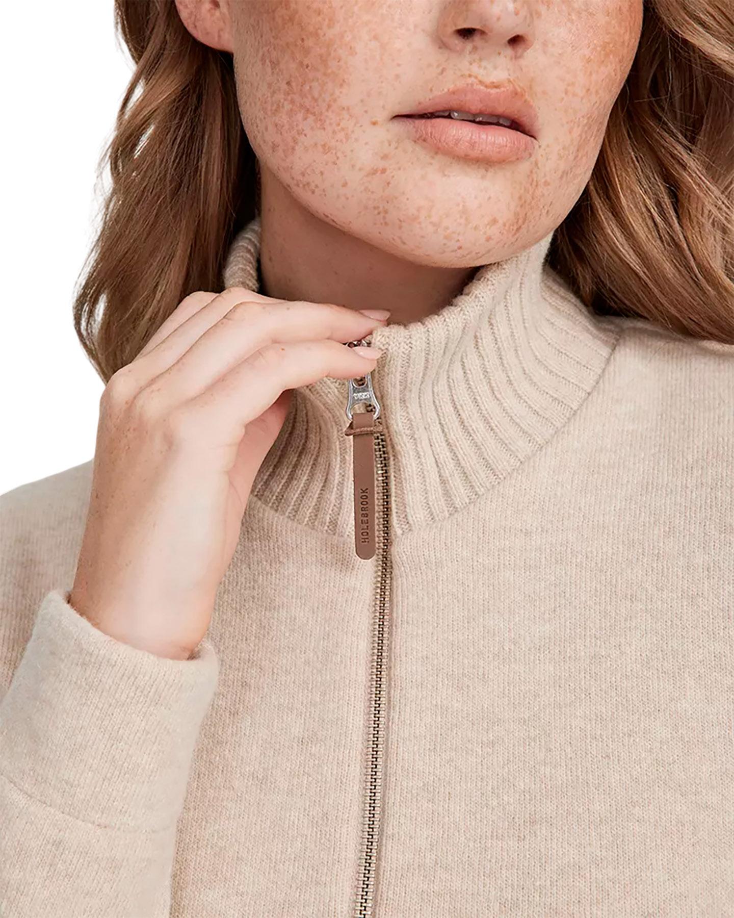 Product gallery image number 3 for product Claire Full Zip Windproof Sweater - Women's