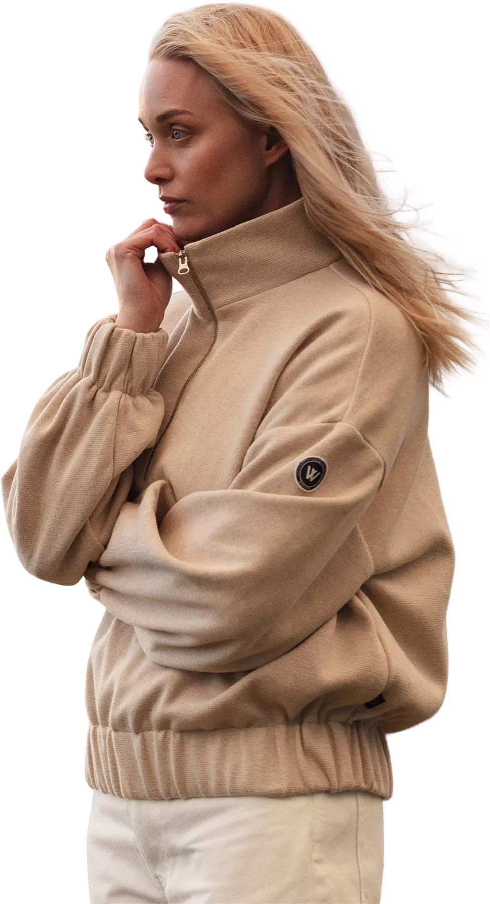 Product gallery image number 3 for product Chandail coupe-vent à col montant Stella - Femme