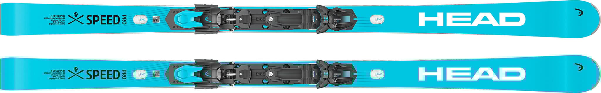 Product gallery image number 2 for product World Cup Rebels e-Speed Pro Skis with FF14 GW Ski Bindings