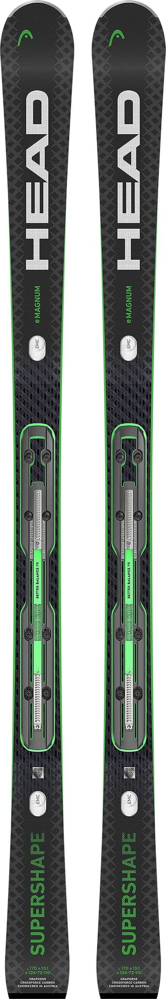 Numéro de l'image de la galerie de produits 2 pour le produit Skis Supershape e-Magnum SW avec fixations de ski Prot