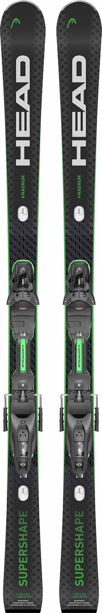 Product image for Supershape e-Magnum SW Skis with Prot Ski Bindings