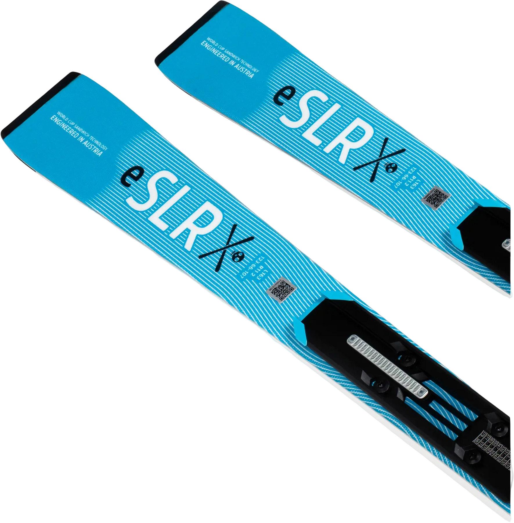 Product gallery image number 3 for product Worldcup Rebels e.SLR Skis with PR 11 GW Ski Bindings