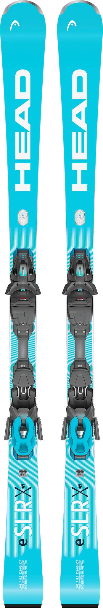 Worldcup Rebels e.SLR Skis with PR 11 GW Ski Bindings
