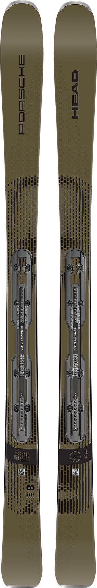 Product gallery image number 2 for product Porsche 8 Series Skis with Prot.PR Ski Bindings