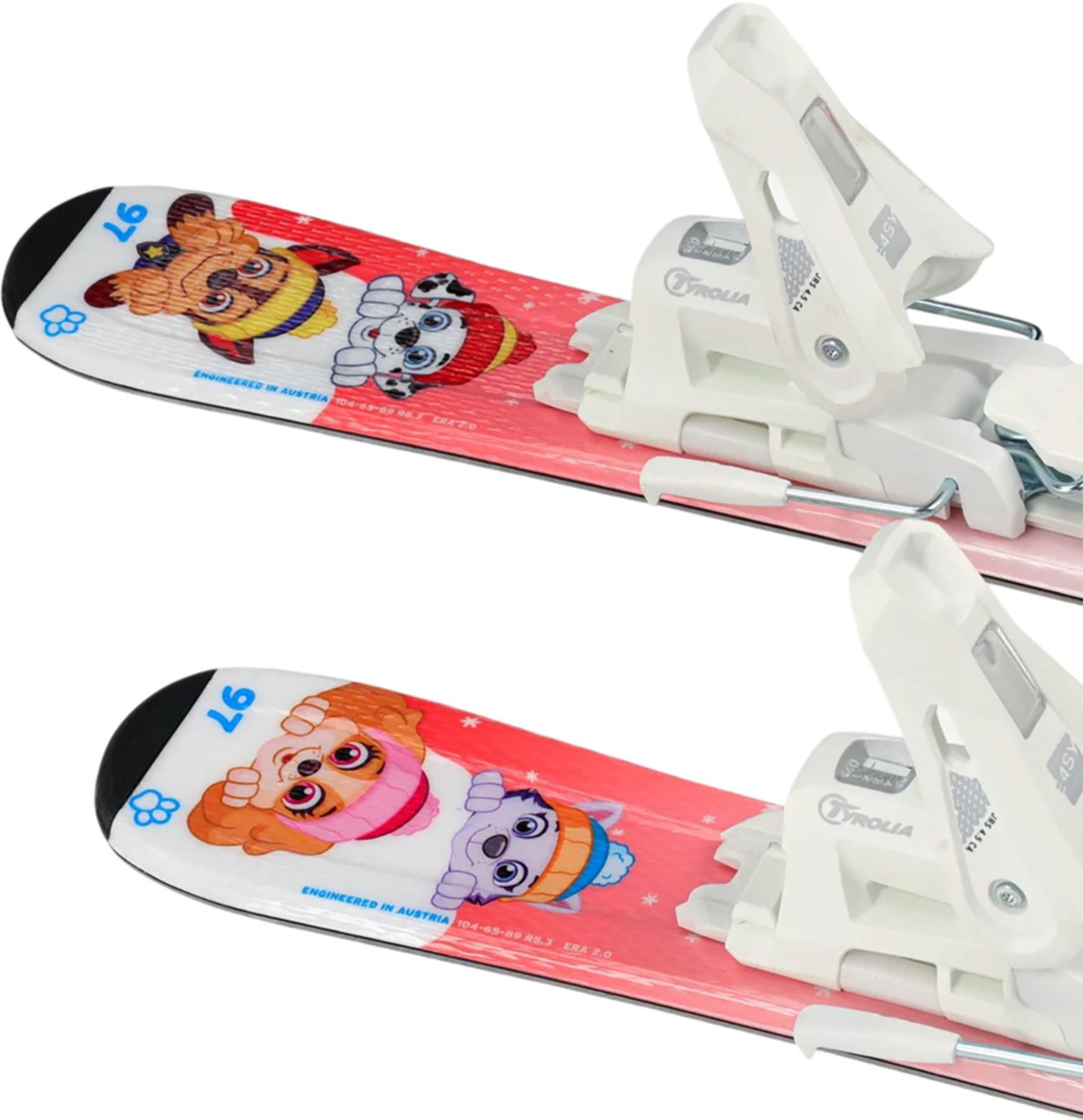 Product gallery image number 3 for product Paw Patrol Skis with JRS 4.5 GW CA Ski Bindings - Kids