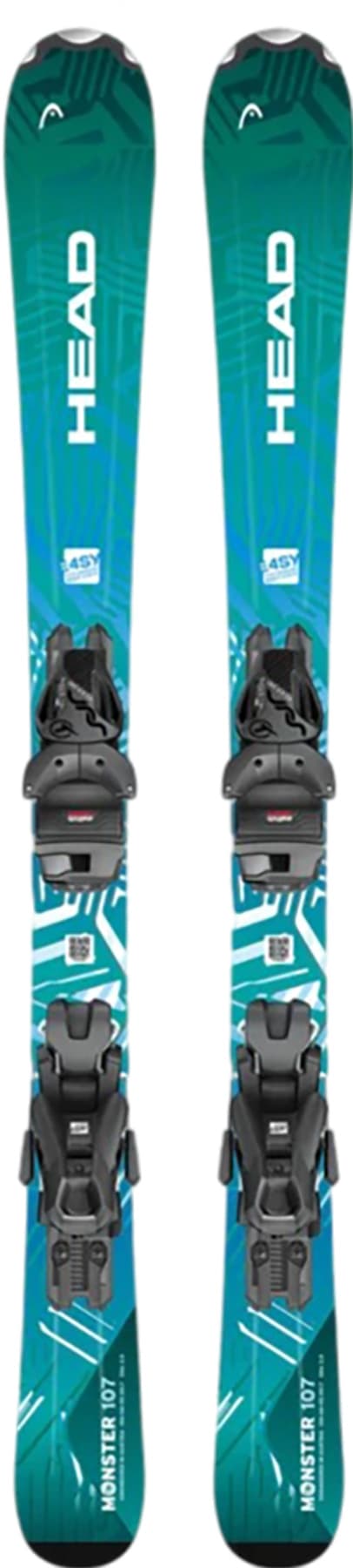 Product gallery image number 5 for product Monster Easy Skis with JRS 4.5 GW CA Ski Bindings - Kids