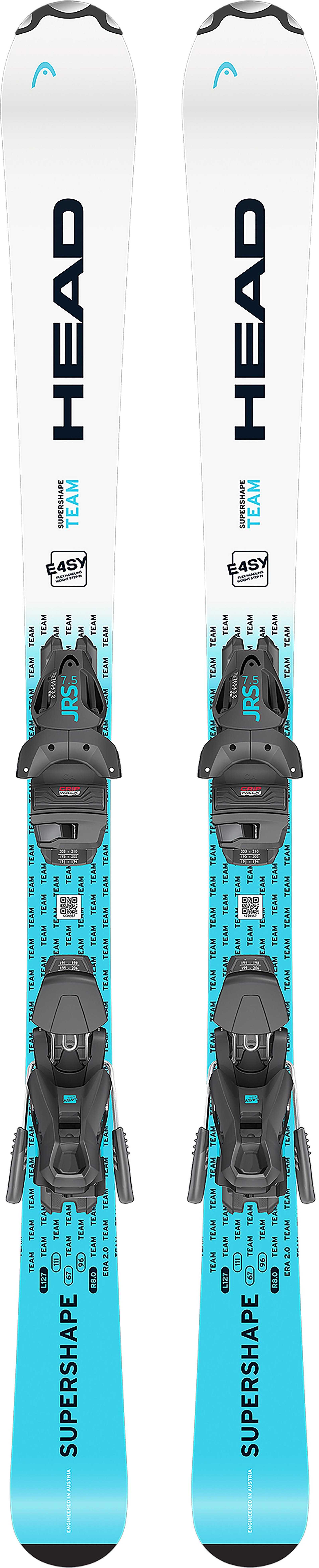Image de produit pour Skis Supershape Team Easy avec fixations de ski JRS 7.5 - Jeune