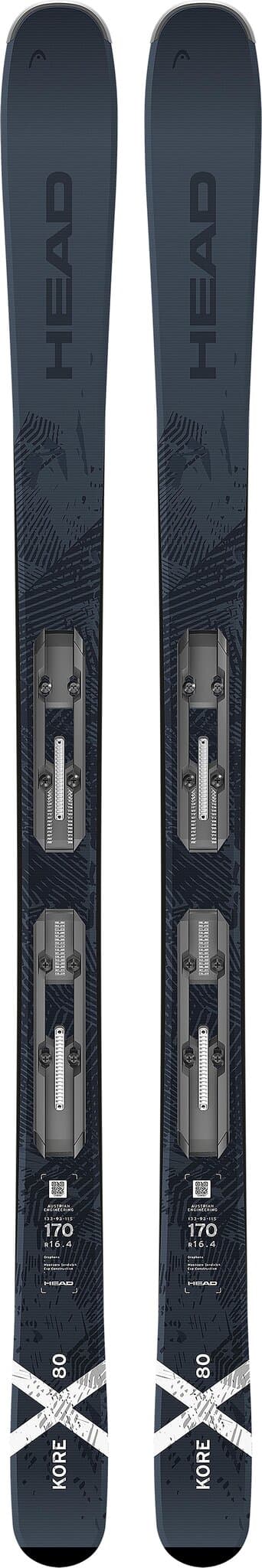 Product gallery image number 2 for product Kore X 80 Skis with PRW 11 GW Ski Bindings