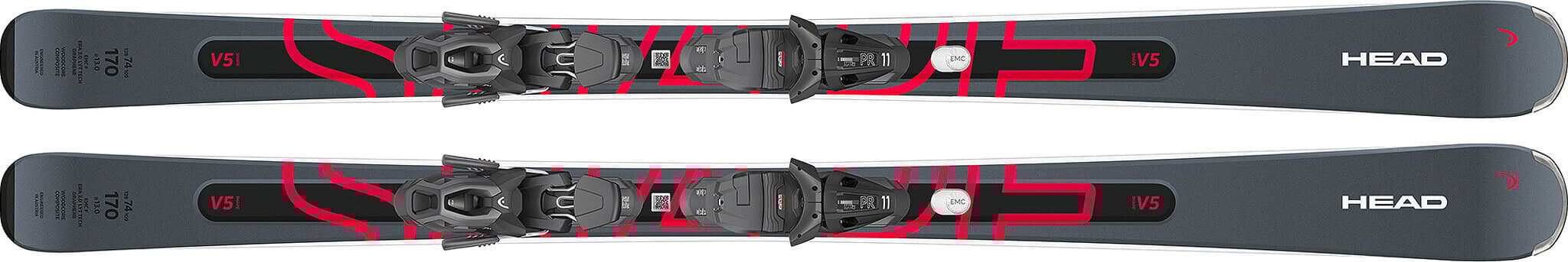 Numéro de l'image de la galerie de produits 2 pour le produit Skis Shape e.V5 SW avec fixations de ski PR 11 GW