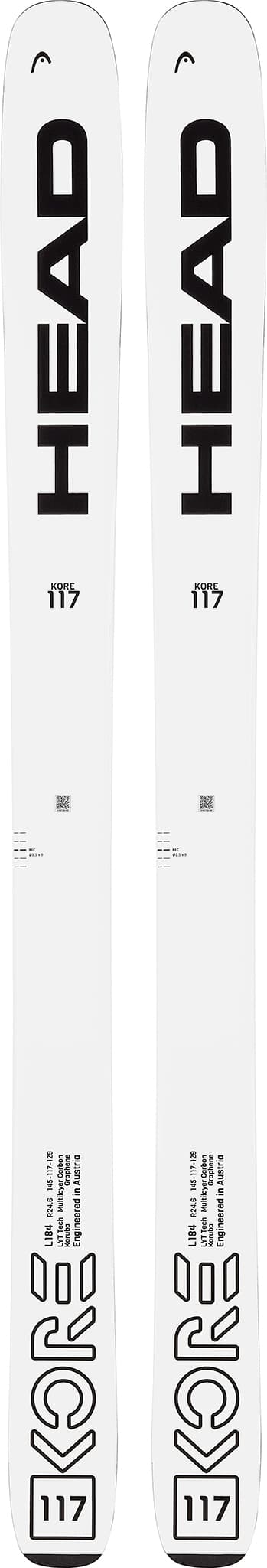 Product gallery image number 1 for product Kore 117 Skis