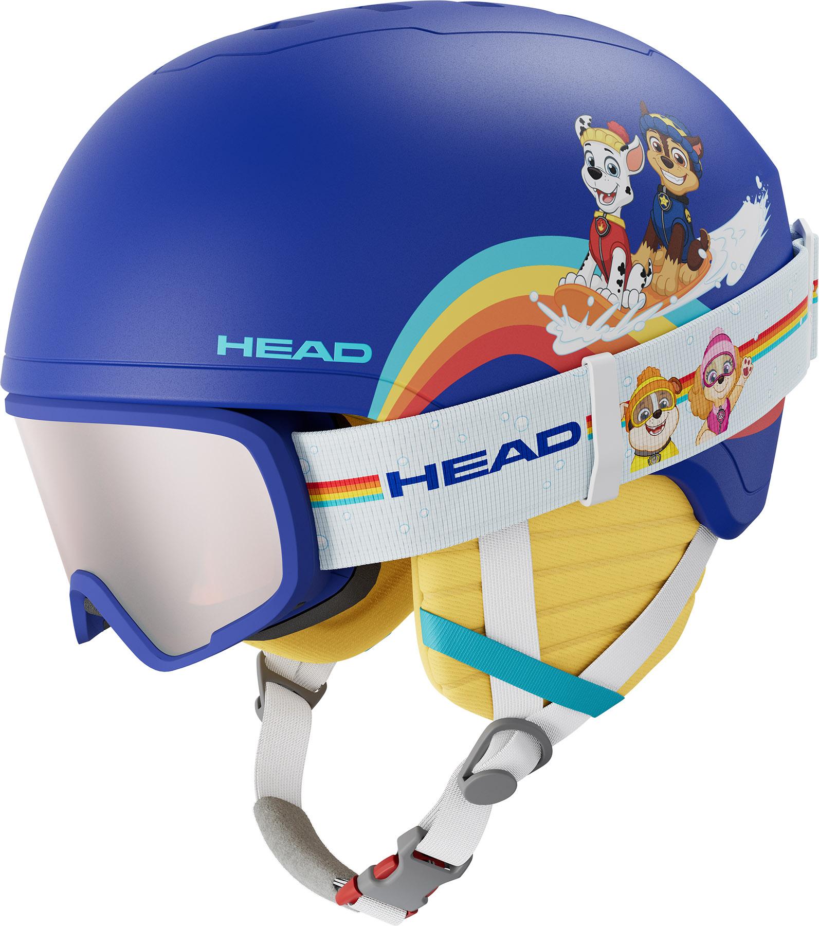 Product image for Yuki Paw Patrol Ski Set Helmet and Goggle - Youth