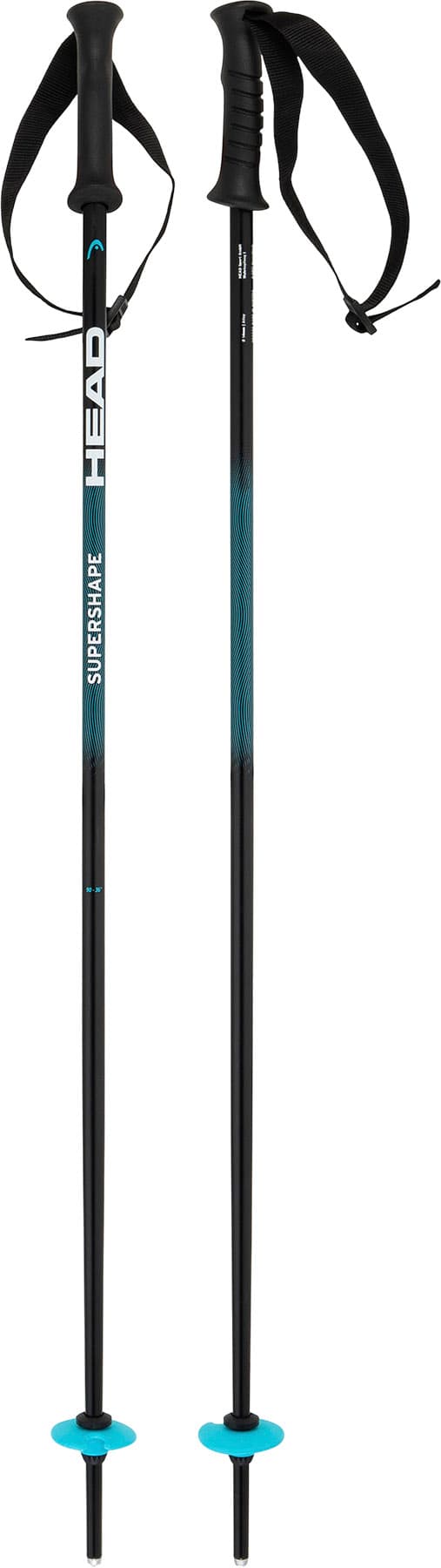 Product gallery image number 2 for product Supershape Team Ski Poles 70-100cm - Junior