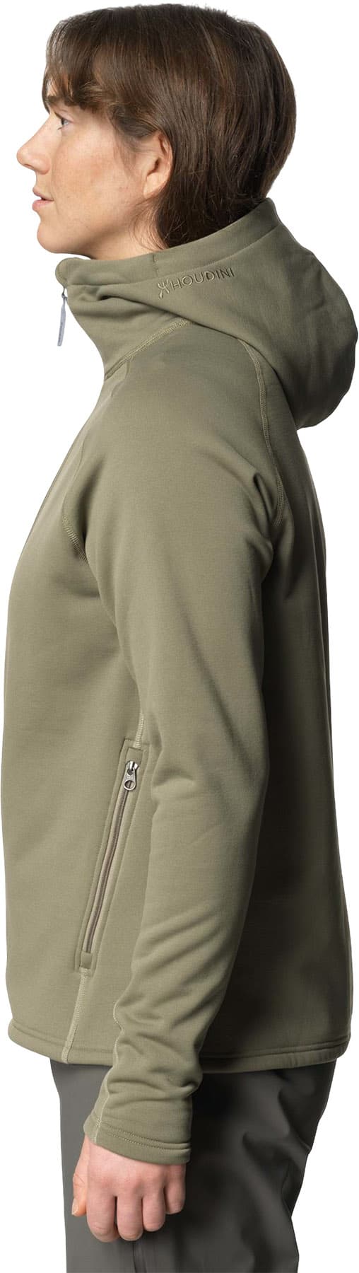 Numéro de l'image de la galerie de produits 2 pour le produit Manteau couche intermédiaire à capuchon Power Up Houdi - Femme