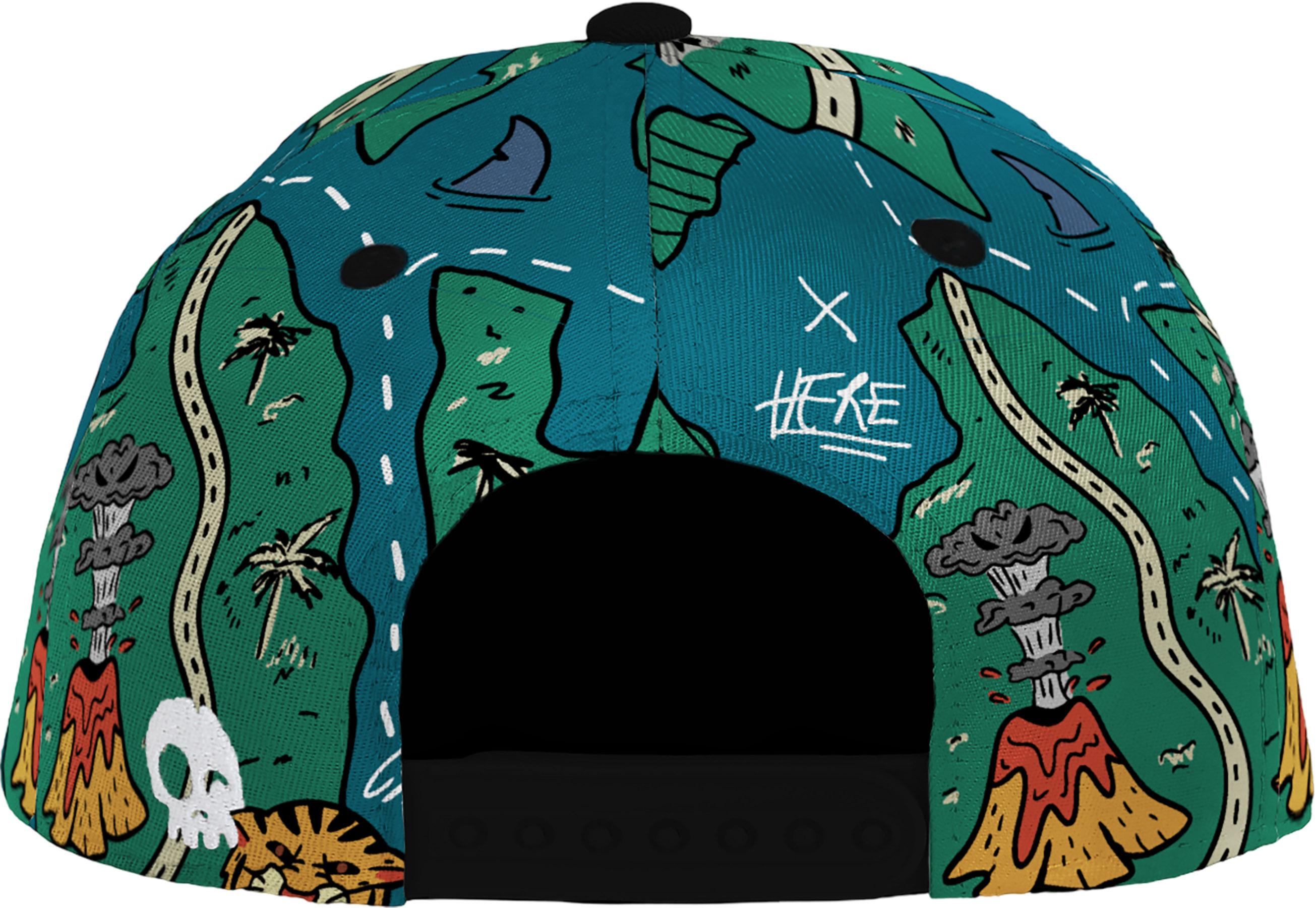 Product gallery image number 4 for product Treasure Map Snapback Cap - Kids