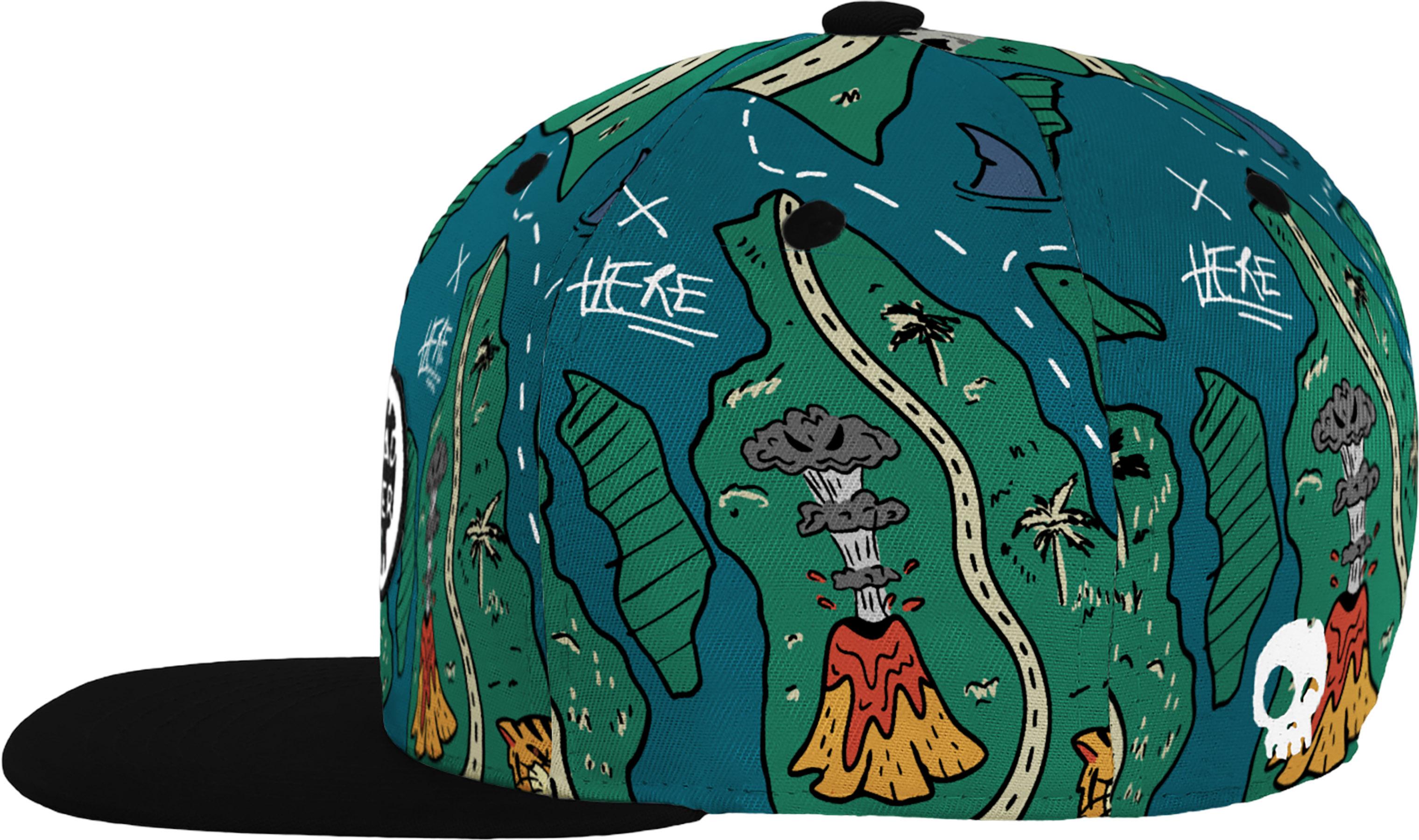 Product gallery image number 3 for product Treasure Map Snapback Cap - Kids