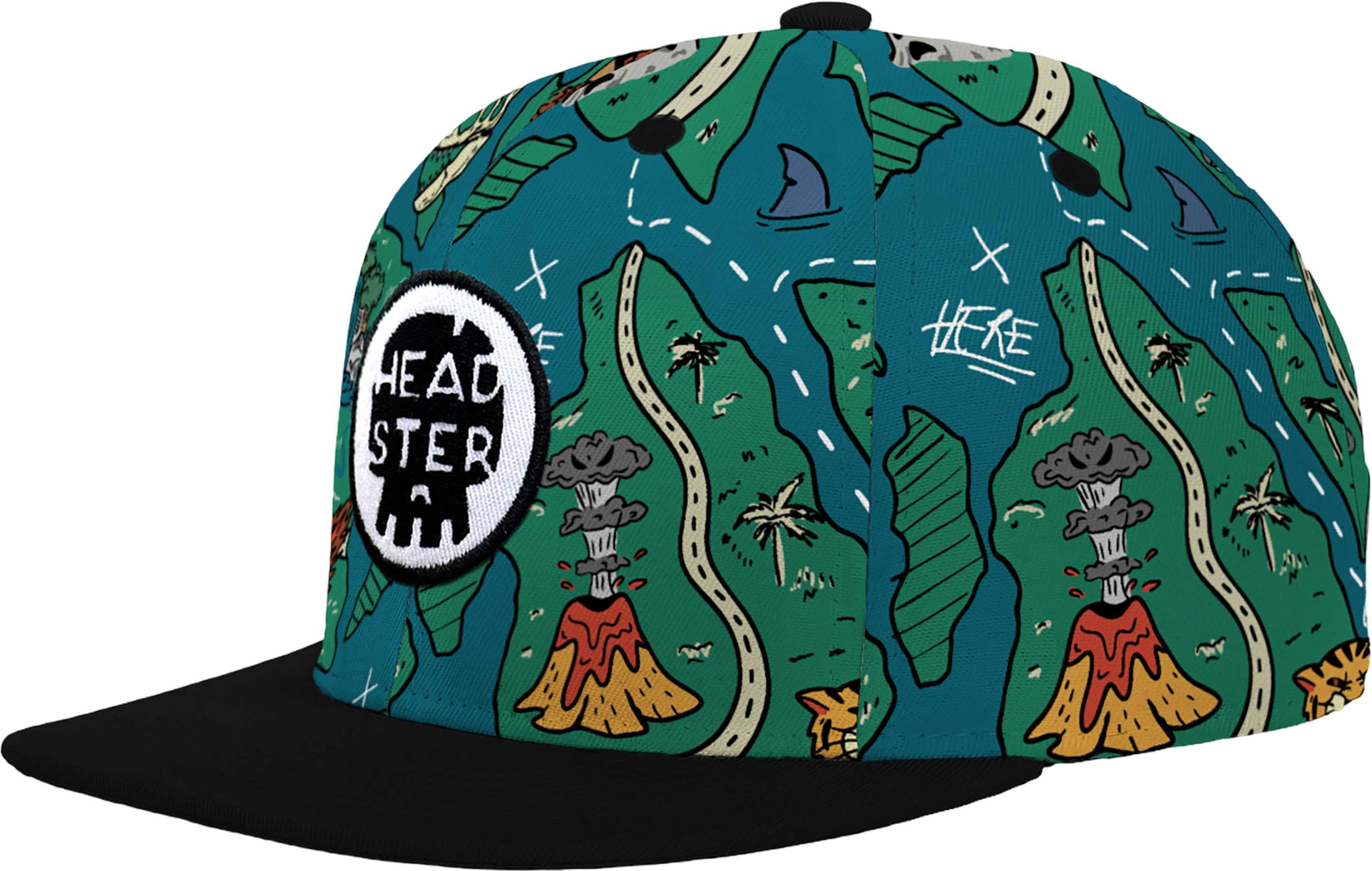 Product image for Treasure Map Snapback Cap - Kids