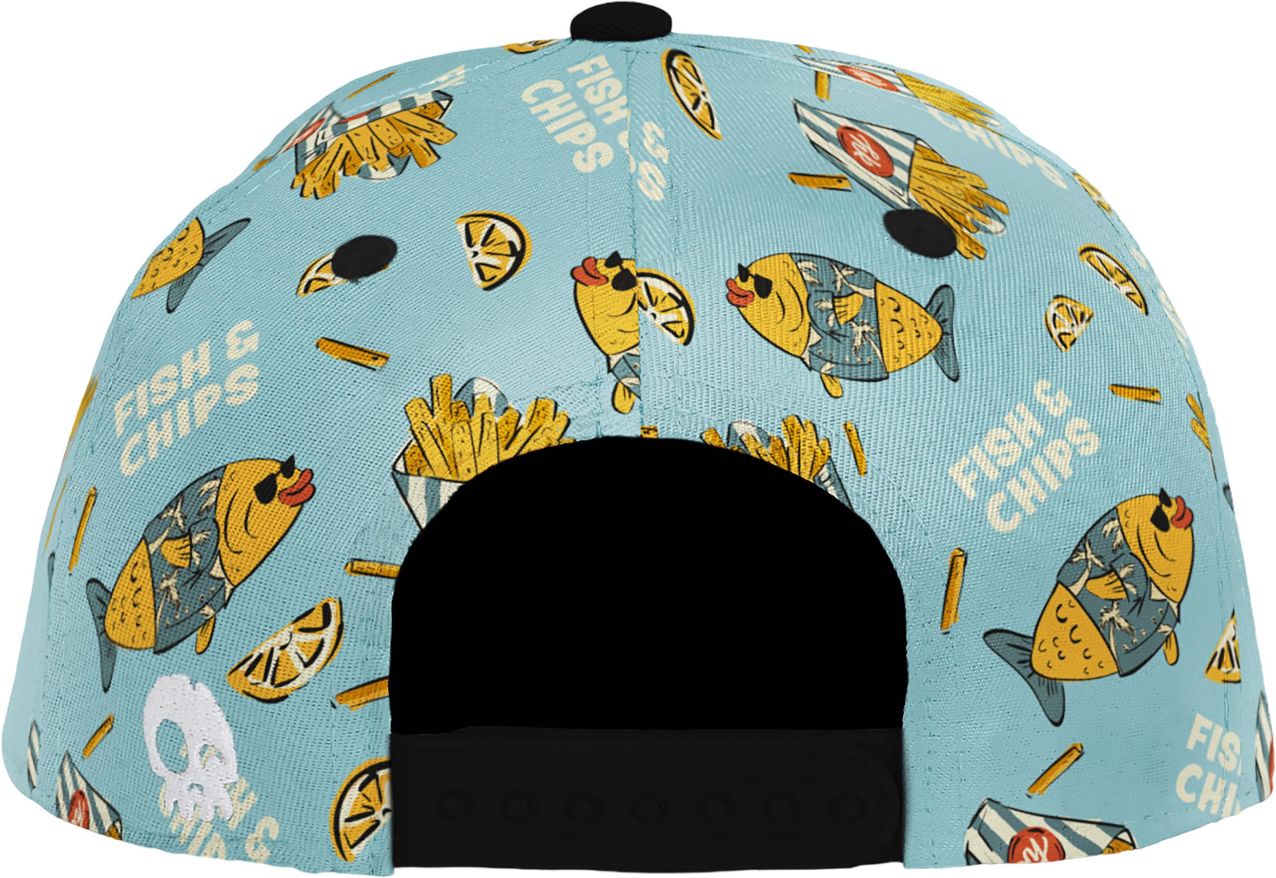 Product gallery image number 2 for product Casquette à boutons-pression Fish and Chips - Enfant