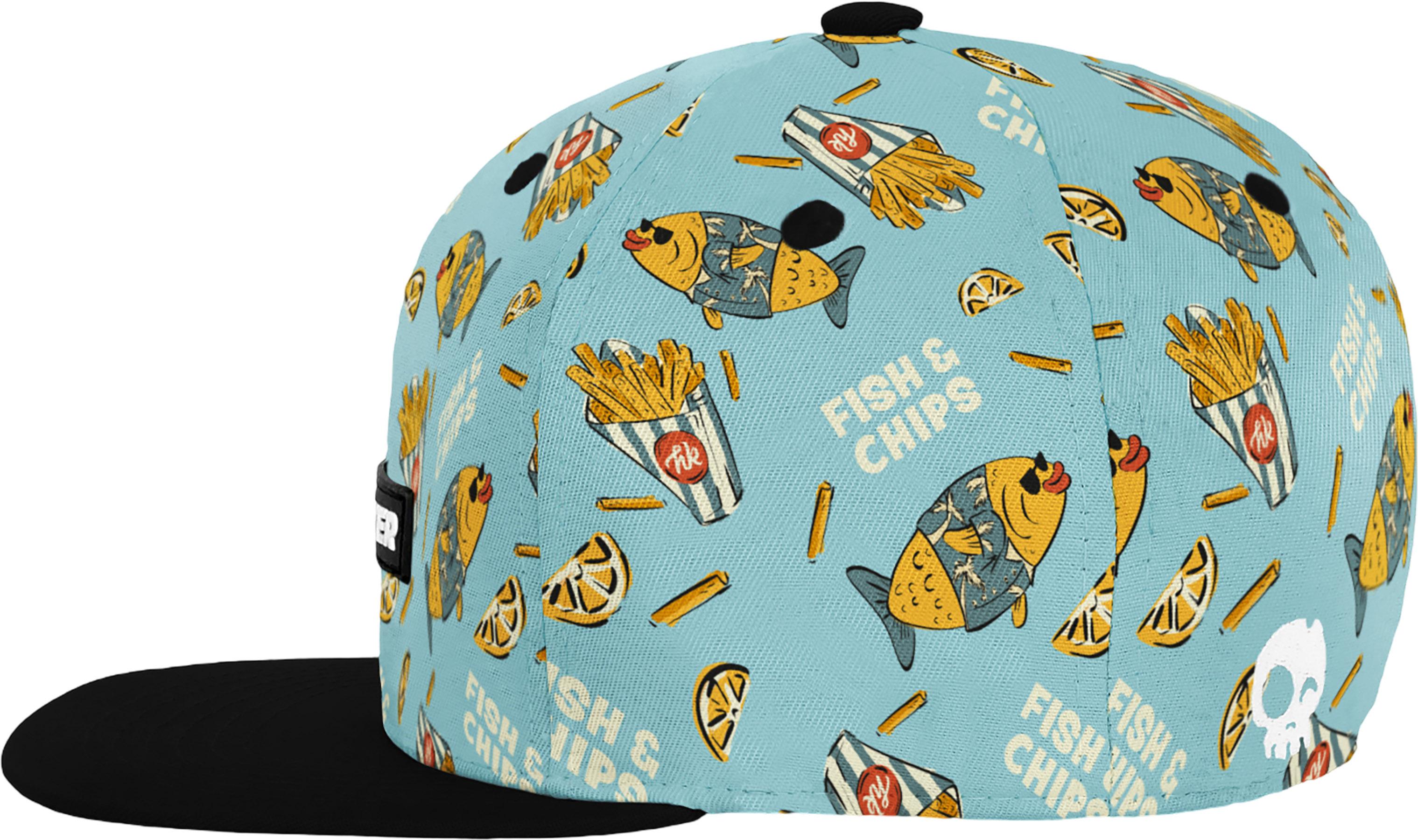 Product gallery image number 4 for product Casquette à boutons-pression Fish and Chips - Enfant