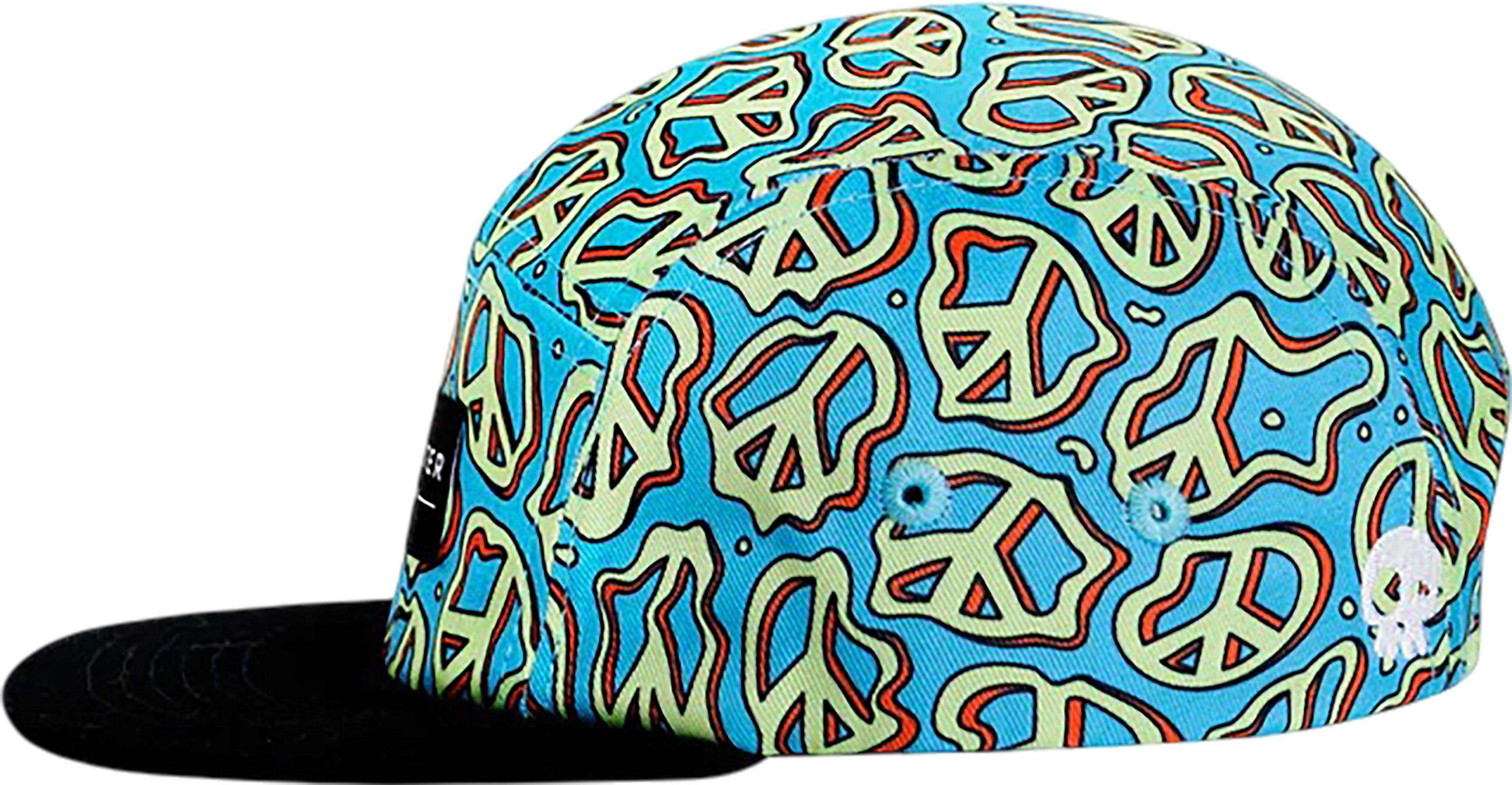 Product gallery image number 4 for product Dripping Peace Five Panel Cap - Kids