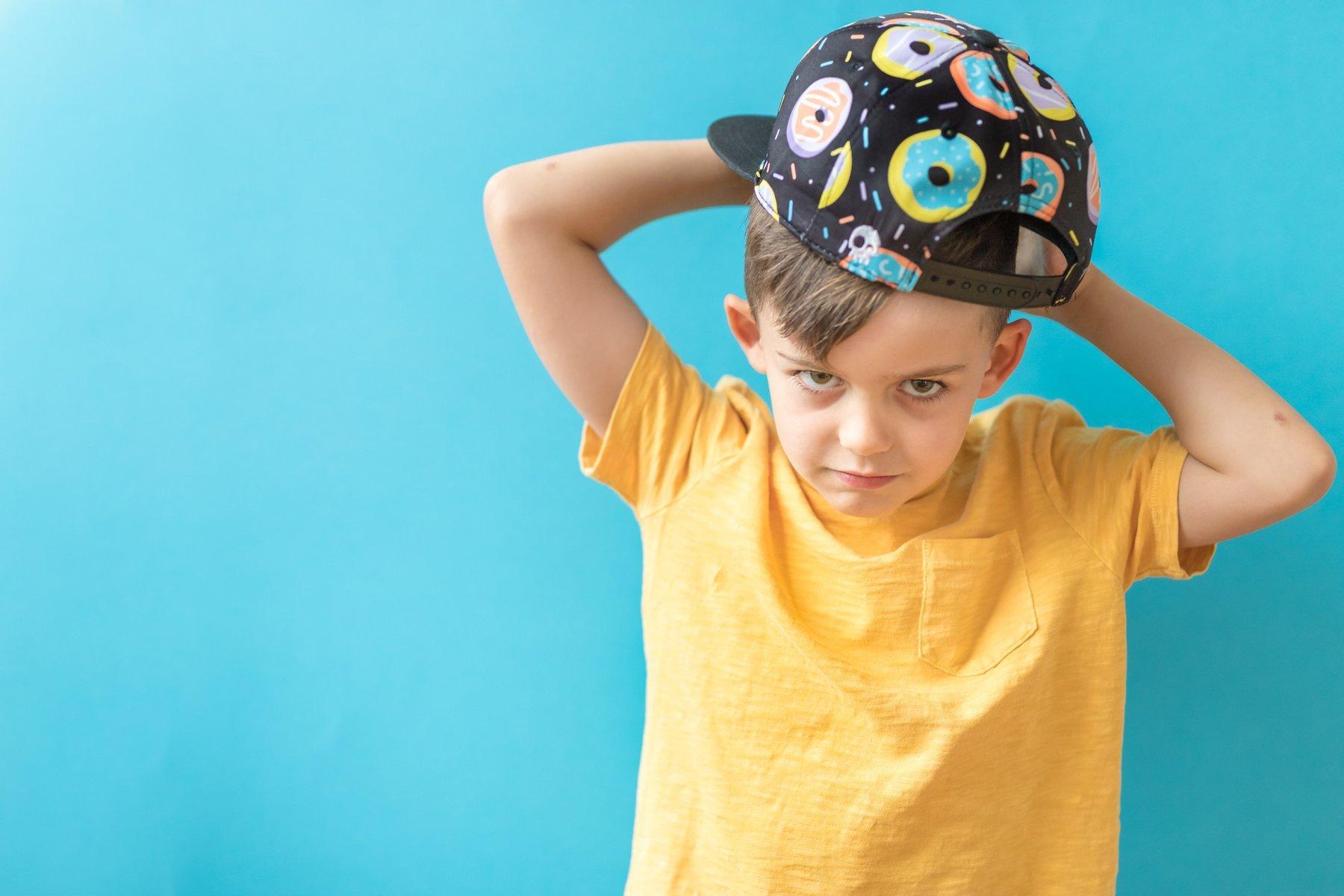 Product gallery image number 2 for product Duh Donut Snapback Cap - Kids