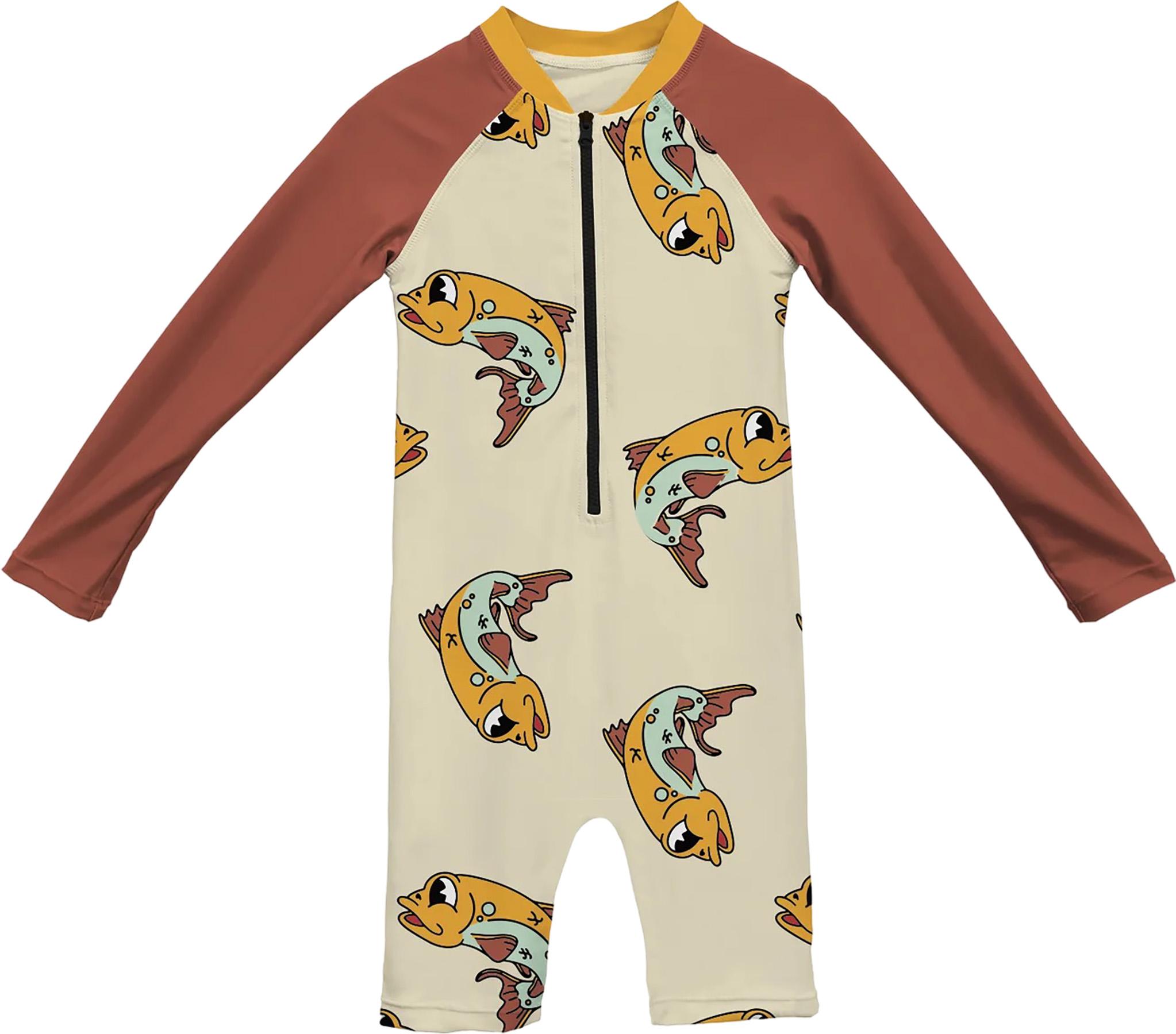Image de produit pour Maillot de bain à manches longues Gone Fishing - Tout-petit