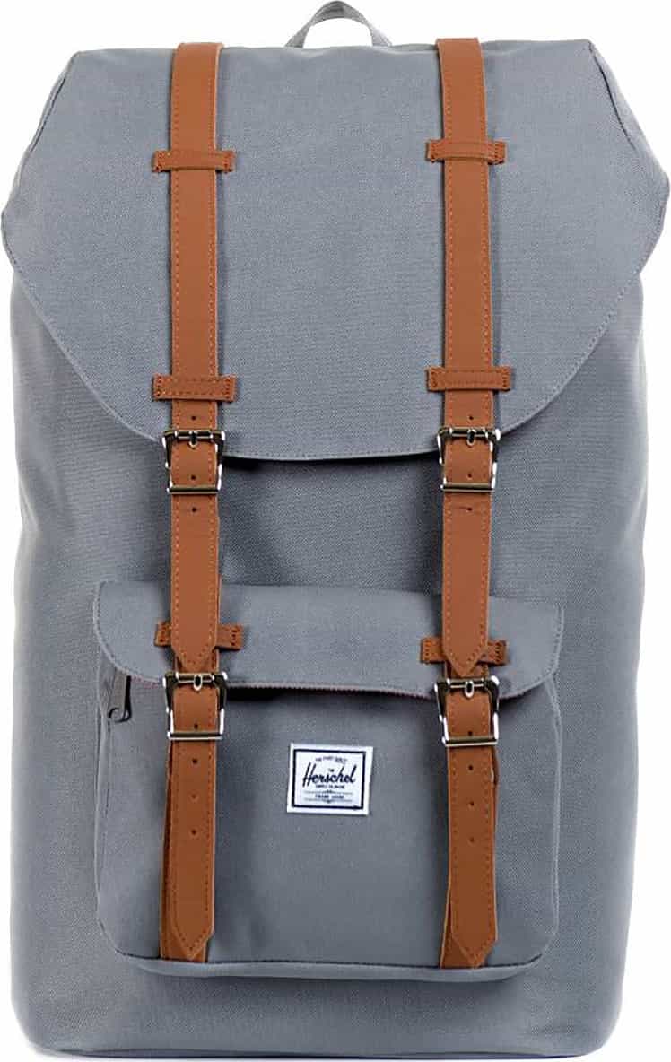 Grey - Tan Synthetic Leather