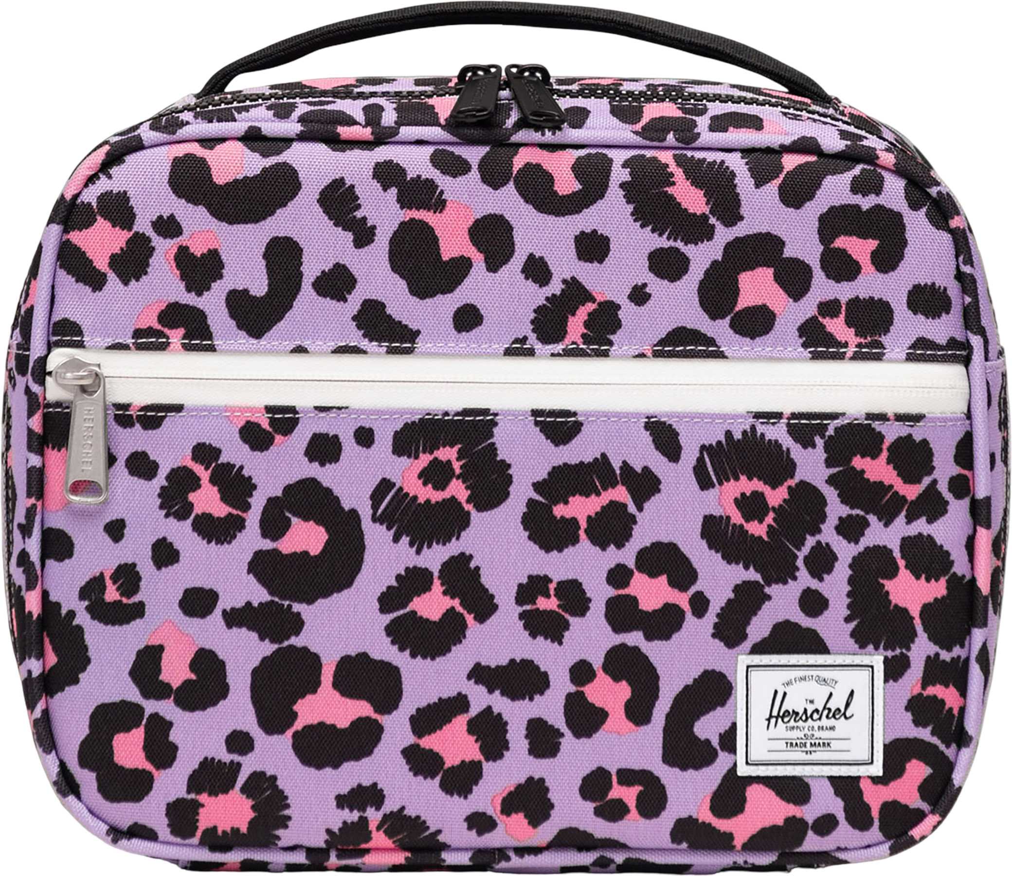 Scribble Leopard Sachet Pink